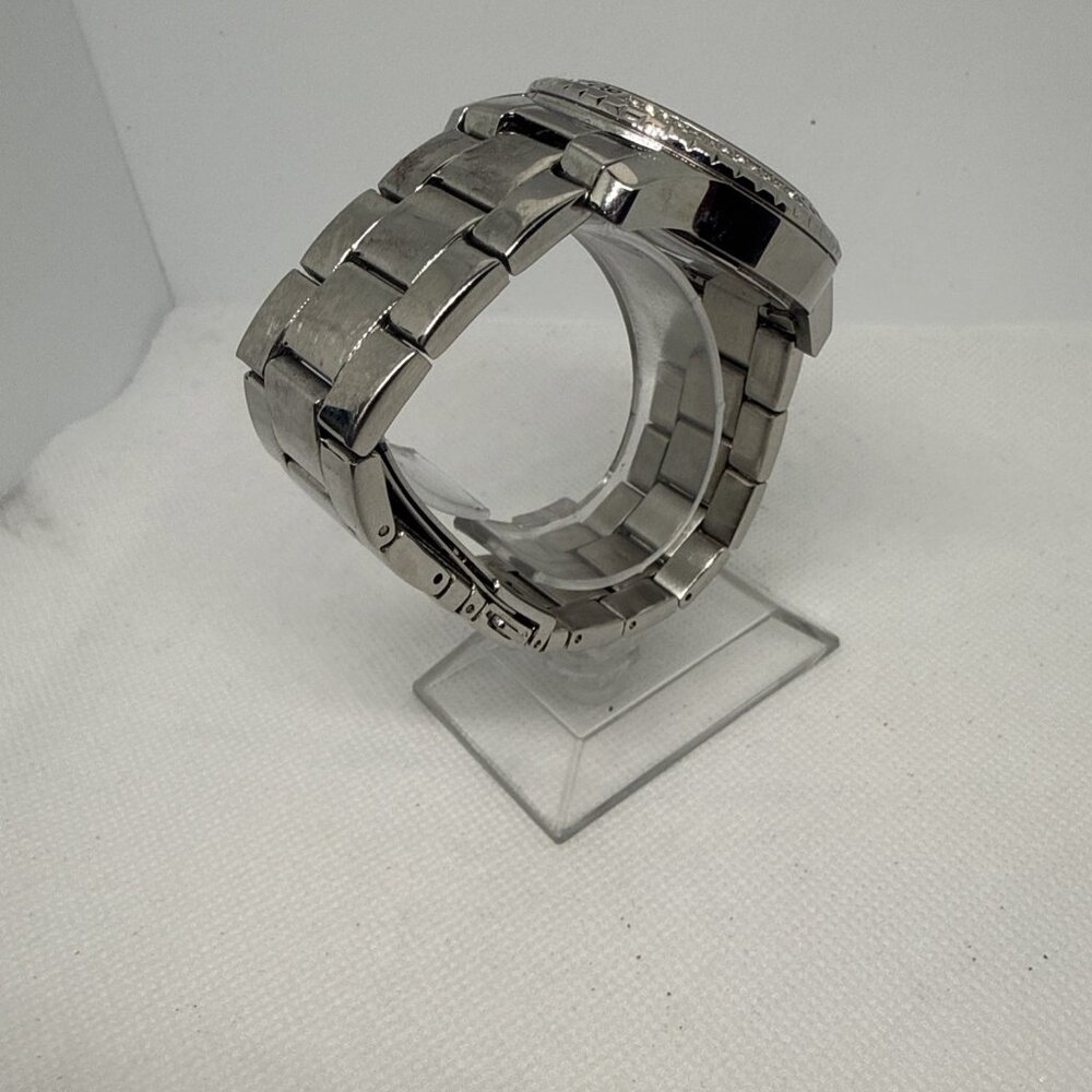 GUESS U0851L1 Women's Sporty 36mm Quartz Silver Crystal Bezel Steel Bracelet - Picture 7 of 16